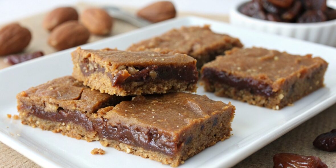 Almond Butter Date Bars