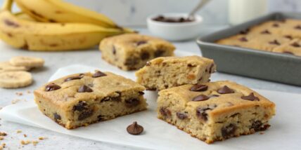 Banana Chocolate Chip Bars