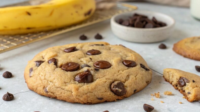 Banana Chocolate Chip Cookie