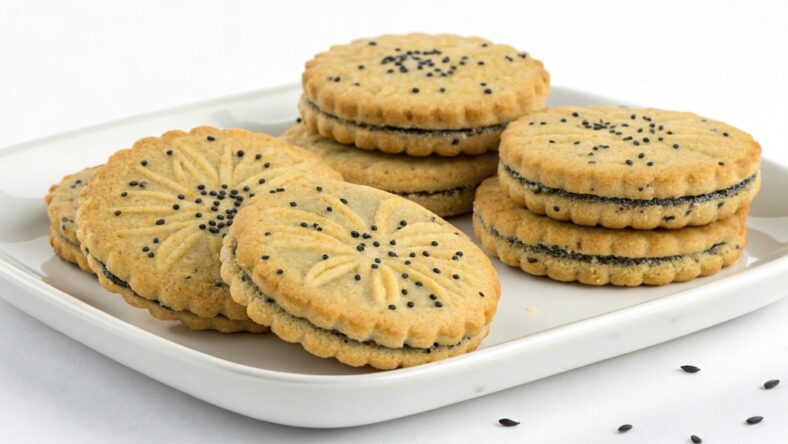 Black Sesame Cookies