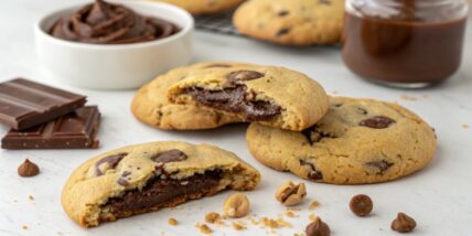 Nutella-Stuffed Cookies