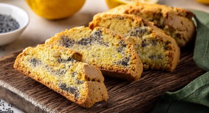 Lemon Poppy Seed Biscotti